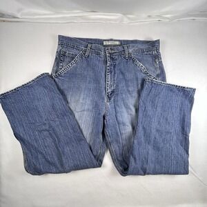 Vintage Y2K Duck Head Utility Jeans Mens 36x30 Wide Leg Blue Medium Wash Skater